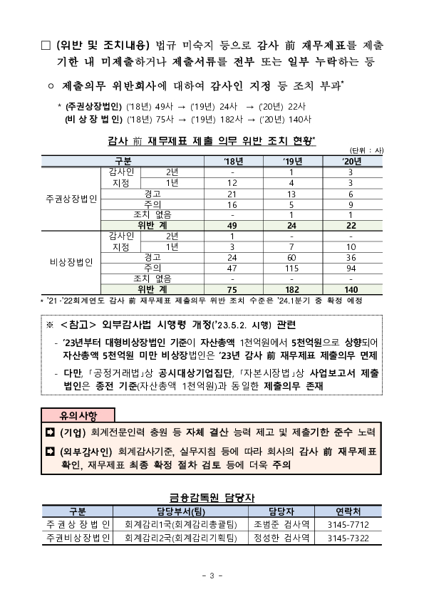 2023년 결산 및 외부감사 관련 6가지 유의사항 안내 이미지 3