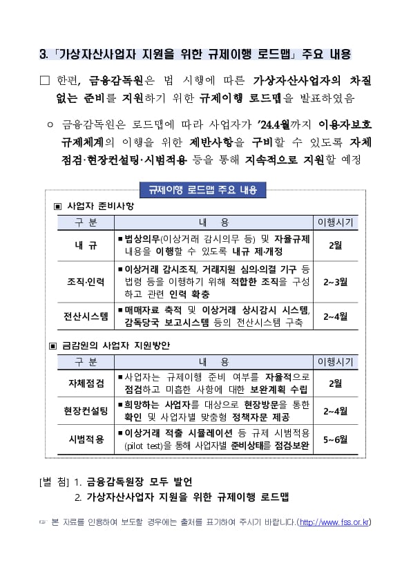 이복현 금융감독원장, 가상자산사업자 CEO 간담회 개최 이미지 3