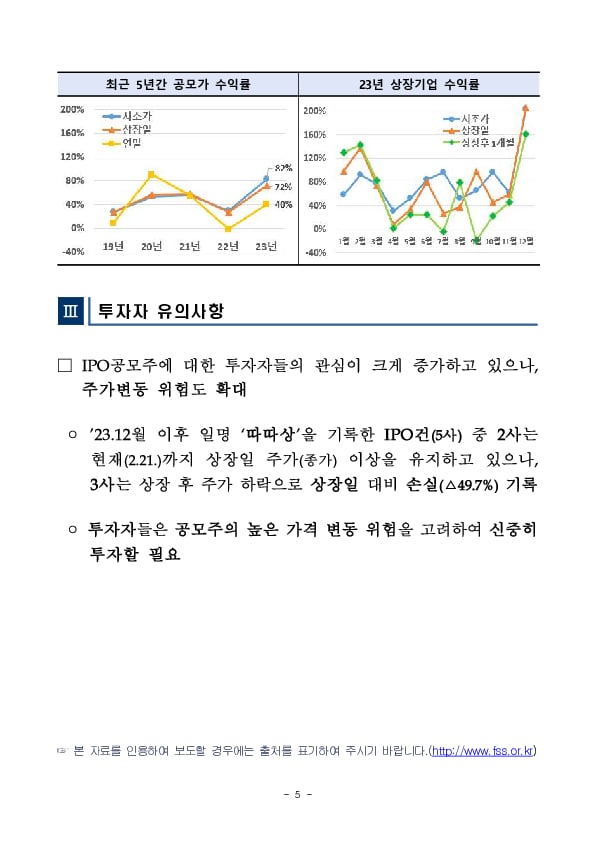 2023년 IPO 시장동향 분석 이미지 6