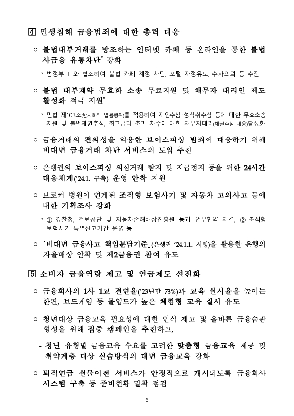 2024년 금융소비자보호 부문 금융감독 업무설명회 개최 이미지 6