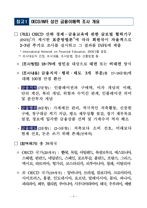 「2023 OECD INFE」 금융이해력 조사 결과 이미지 4