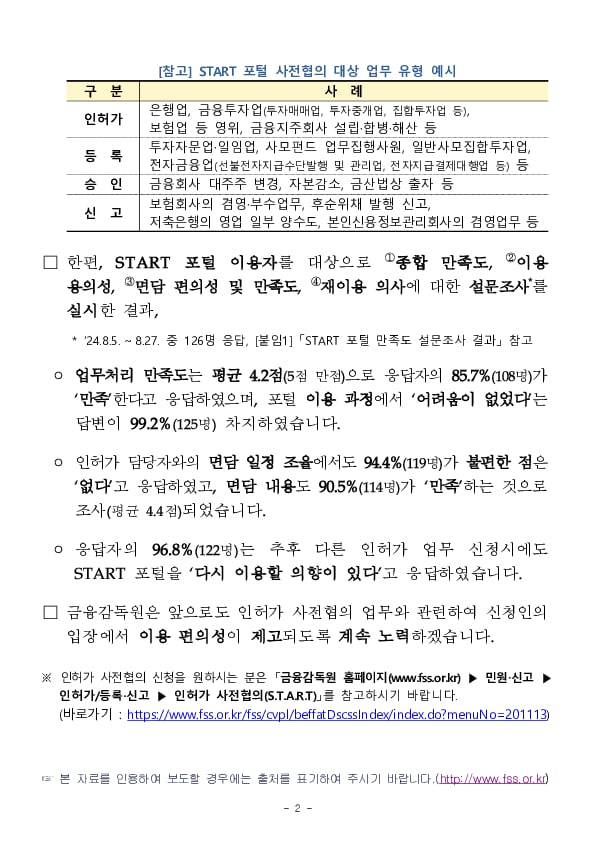 「START 포털」 운영으로 인허가 사전협의가 투명,신속하게 진행되고 있습니다. 이미지 2