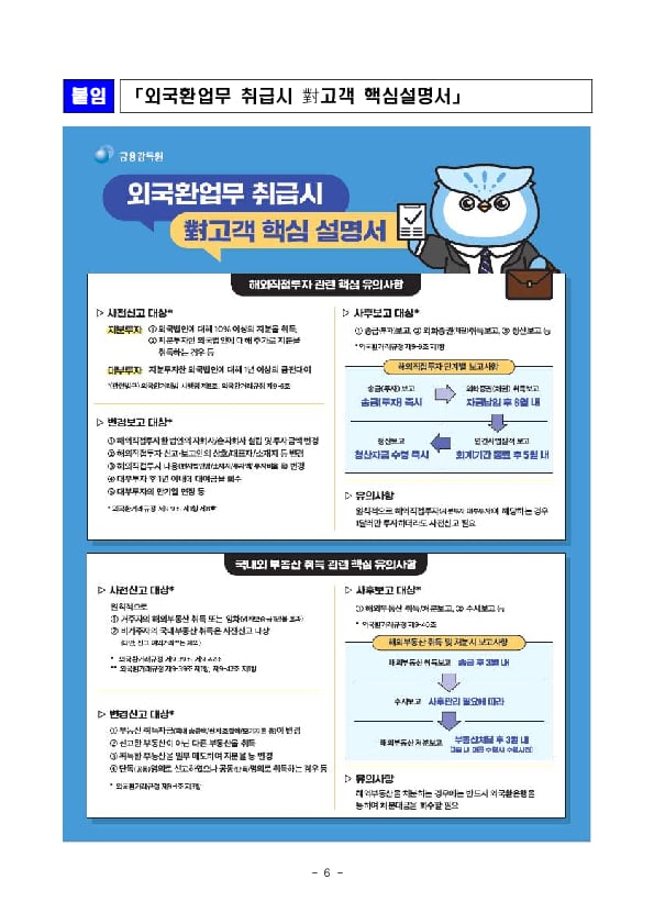 금융소비자의 외국환거래 위반사례를 크게 감축하겠습니다 이미지 6