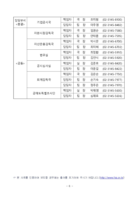 금융감독원은 자본시장 선진화 과제를흔들림 없이 추진하겠습니다. 이미지 6