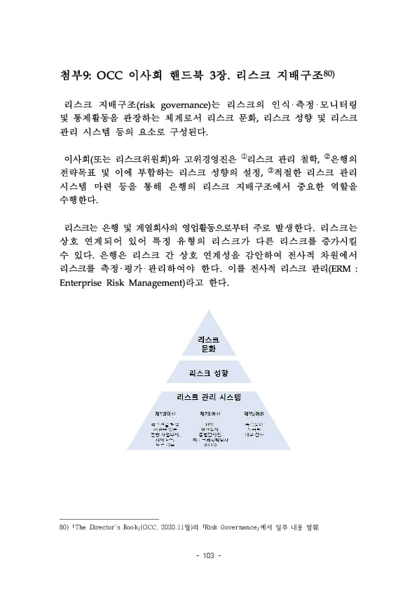 금융지주회사 이사회 Handbook 이미지 105