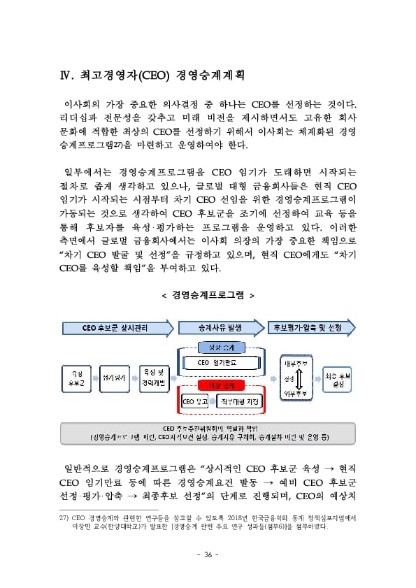 금융지주회사 이사회 Handbook 이미지 38