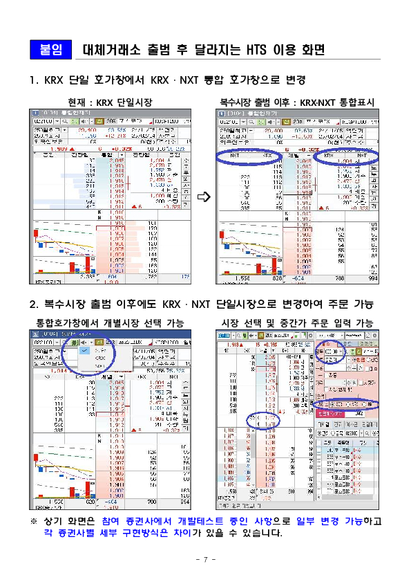 금융감독원과 증권시장 인프라 기관들은 대체거래소의 안정적 출범을 적극 지원하겠습니다. 이미지 7