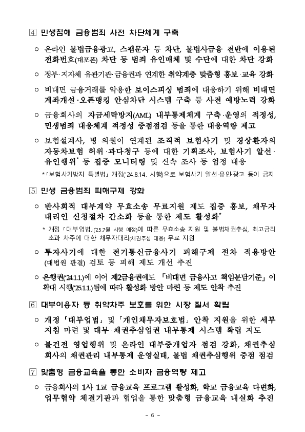 2025년 금융소비자보호 부문 금융감독 업무설명회 개최 이미지 6