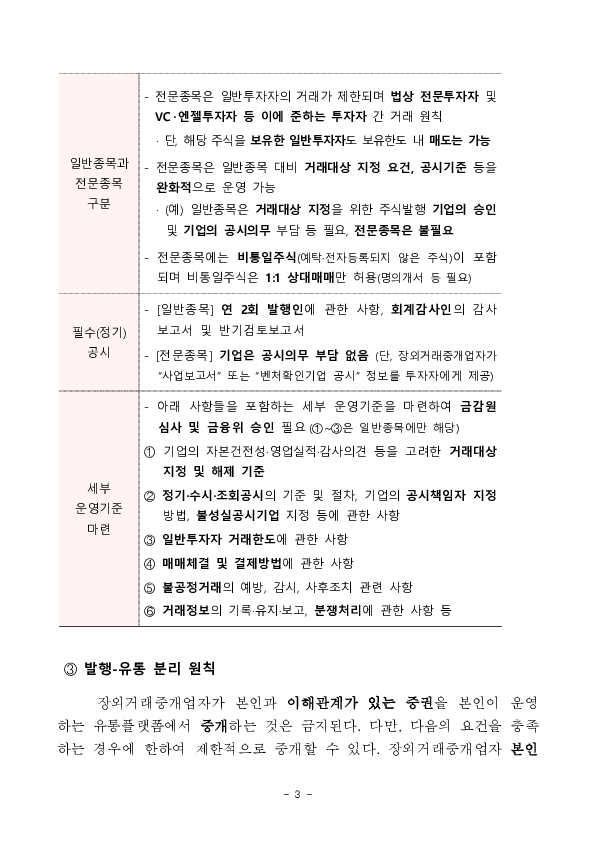 자본시장 분야 주요 혁신금융서비스의 제도화를 추진합니다. 이미지 3