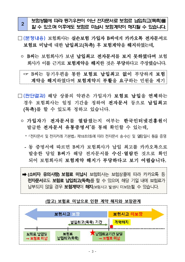 '25년 1분기 주요 민원분쟁사례 공개 이미지 3