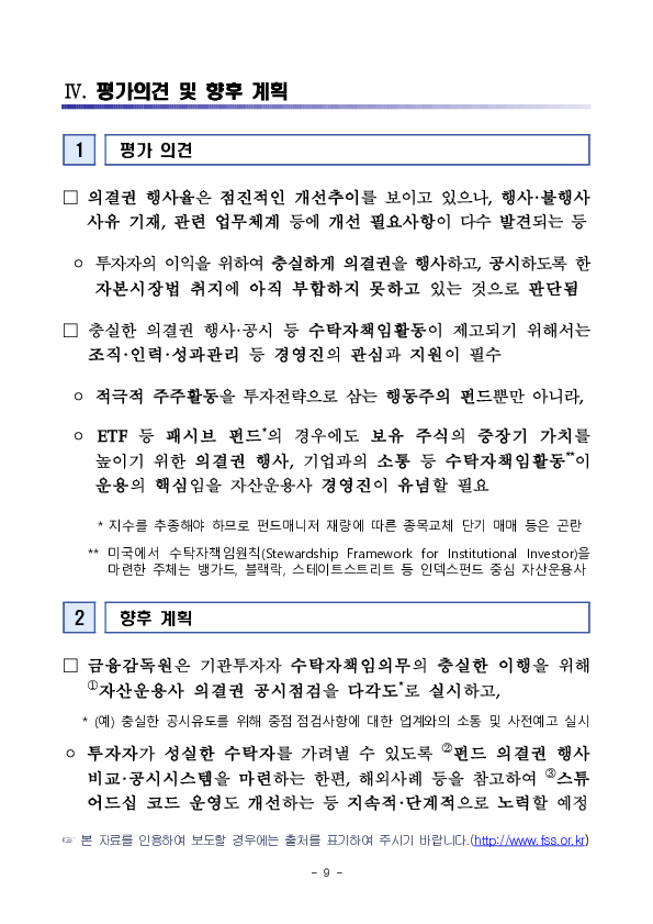 '24년 자산운용사 의결권 행사 현황 점검 결과 이미지 9