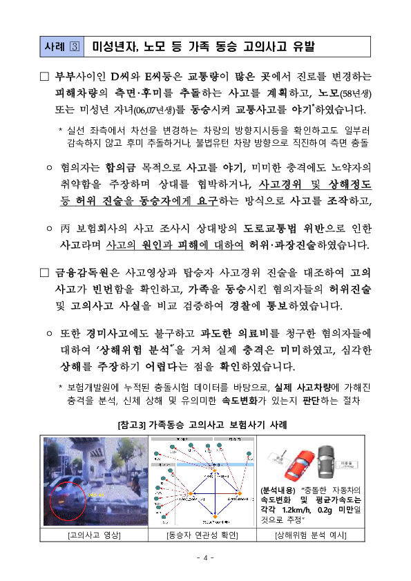 음주운전 은폐, 입원 중 택시영업, 허위진술 등은 명백한 자동차 보험사기로 단호히 거절하셔야 합니다! 이미지 4
