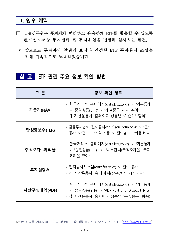 ETF에 대한 정보를 제대로 잘 알고 투자하는 것이 중요합니다. 이미지 6