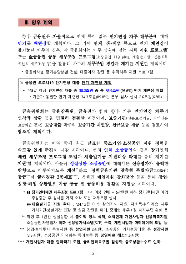 코로나19 피해 중소기업,소상공인 만기연장 상환유예 연착륙 현황 점검회의 개최 이미지 3