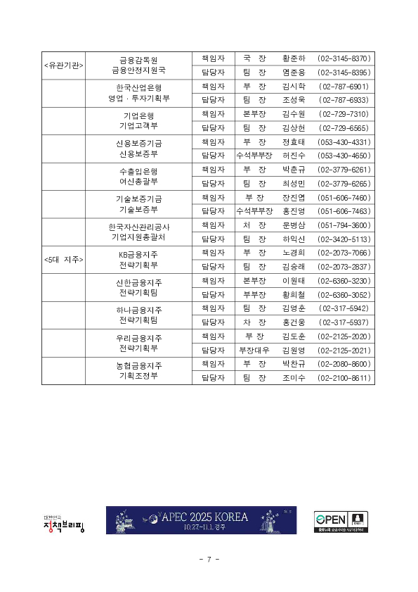 미국 관세부과의 파고 금융권이 함께 넘겠습니다 이미지 7