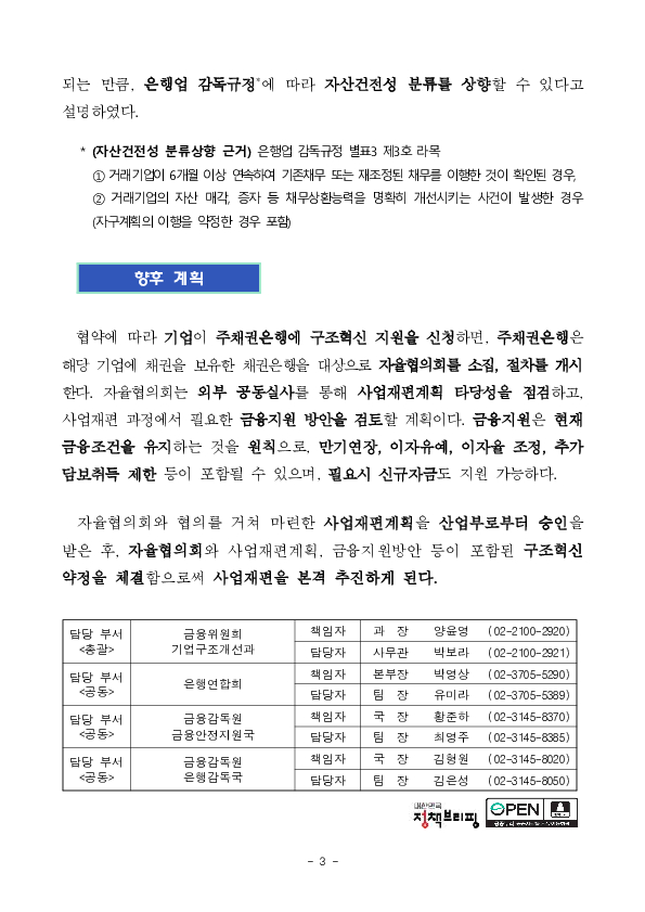 석유화학 사업재편 지원을 위한 금융지원 ‘틀’ 마련, 산업계의 조속한 신청 필요 이미지 3