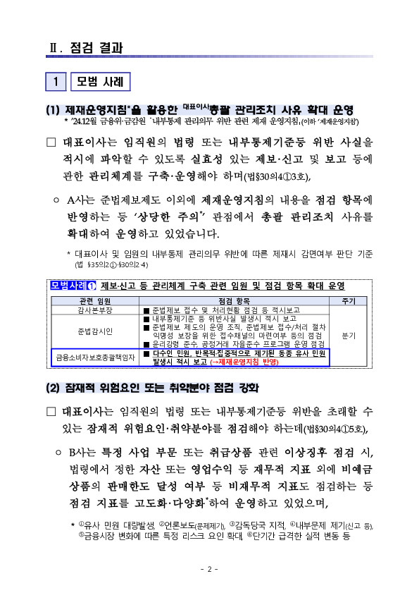 책무구조도 운영 실태 점검 결과 및 향후 계획 PC 본문 이미지 2