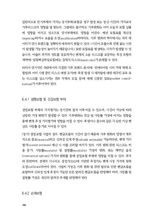 기후리스크 관리를 위한 건전성 감독체계 연구 이미지 168