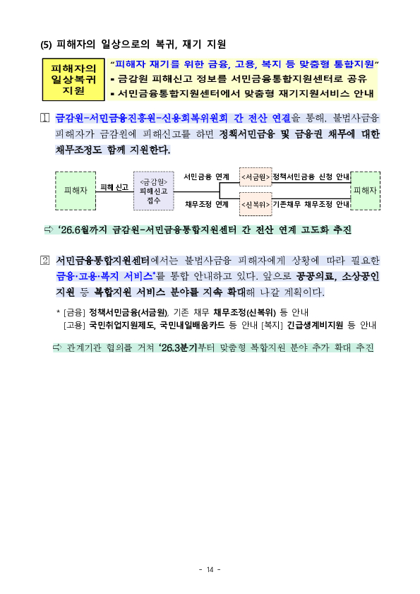 불법사금융 근절을 위한 범정부 TF회의 개최 이미지 14