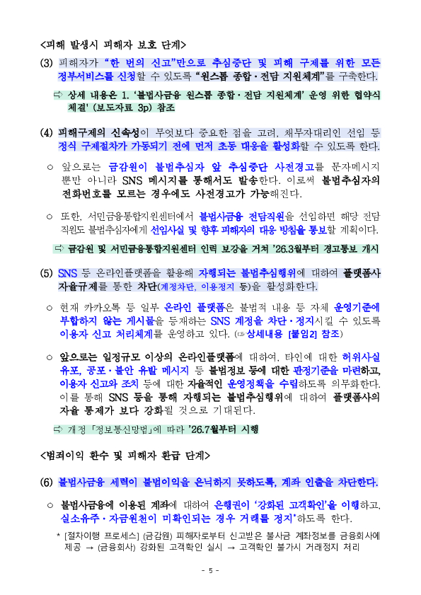 불법사금융 근절을 위한 범정부 TF회의 개최 이미지 5