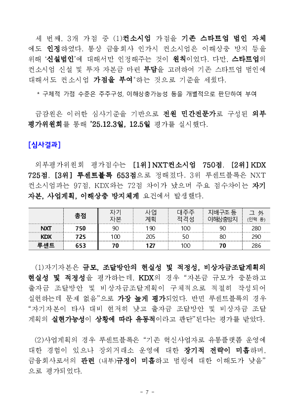 수익증권 장외거래중개업(조각투자 장외거래소) 예비인가 금융위원회 정례회의('26.2.13.) 의결 이미지 7