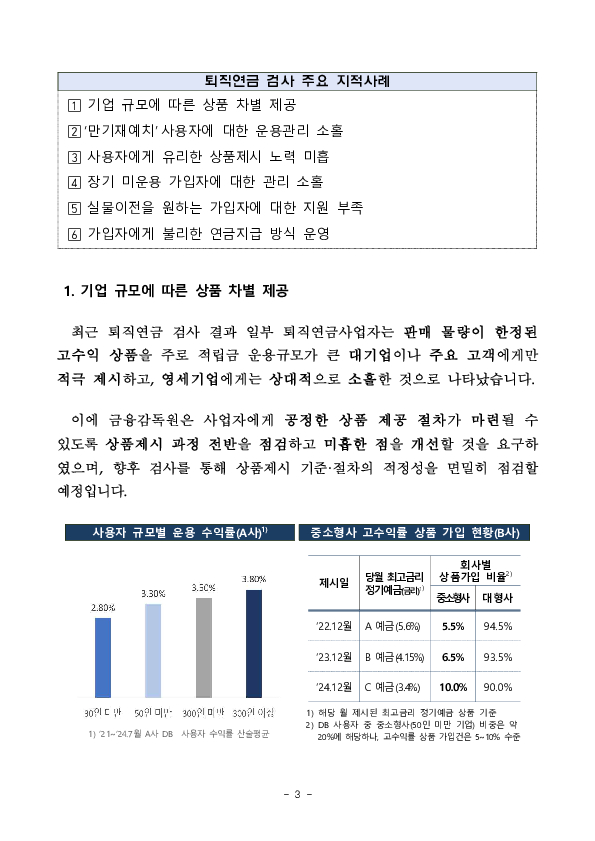금융감독원, 퇴직연금사업자 대상 준법감시 설명회 개최 이미지 3