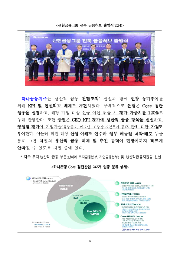 금융위원회, 제3차 금융업권 생산적 금융협의체 개최 이미지 5
