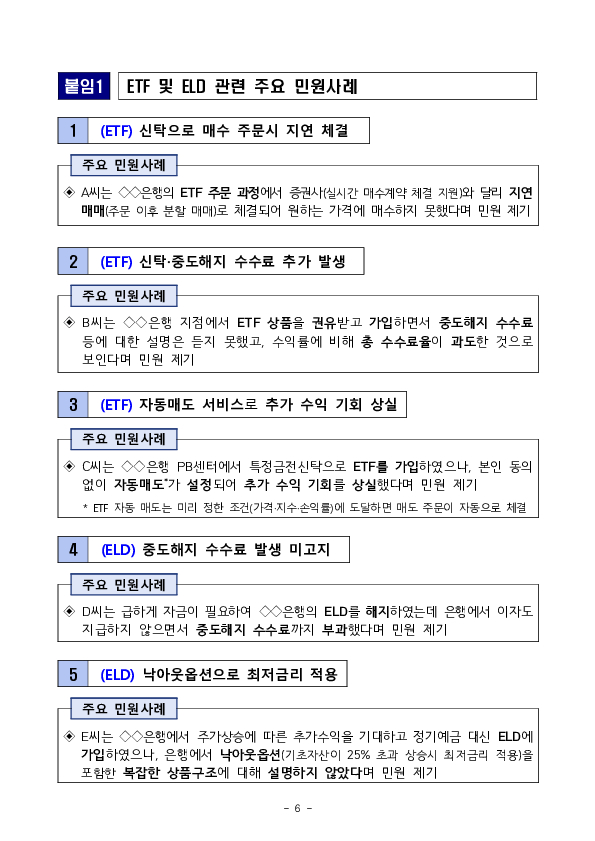 금감원, ETF 및 ELD 관련 간담회 개최 이미지 6