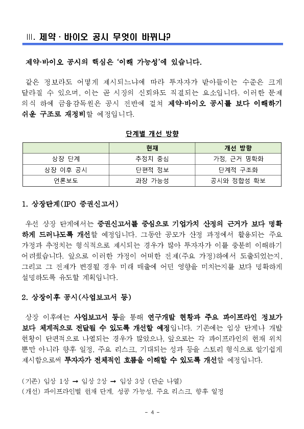 투자자가 쉽게 이해하는 바이오 공시로의 전환 이미지 4