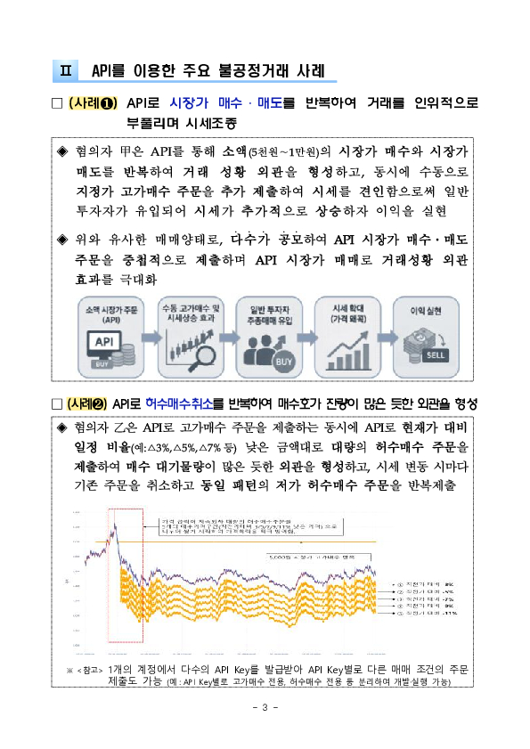 가상자산시장에서의 API거래 관련 이용자 유의사항 안내 이미지 3