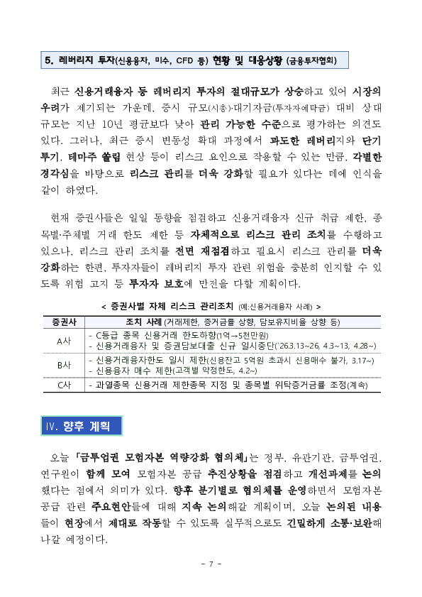 금투업권 모험자본 역량강화를 위한 협의체 개최 이미지 7