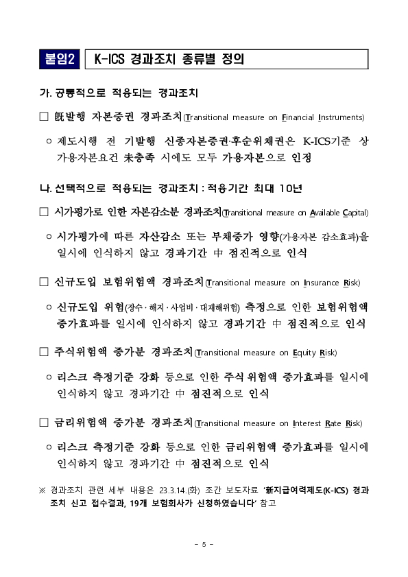 26.6월말 기준 보험회사 지급여력비율 현황 이미지 5