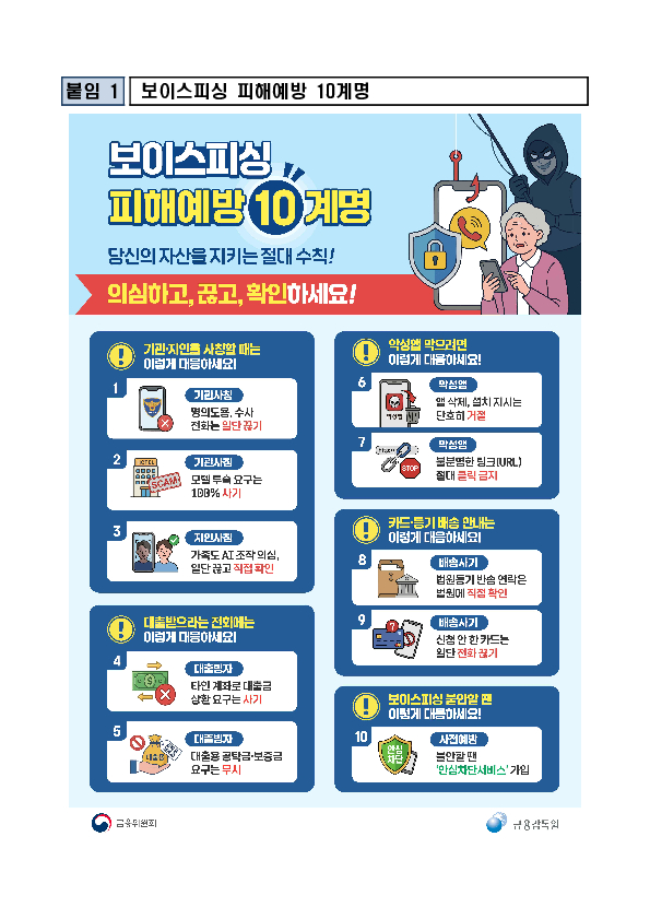 추석 명절 전후 보이스피싱 피해에 주의하세요! 이미지 5