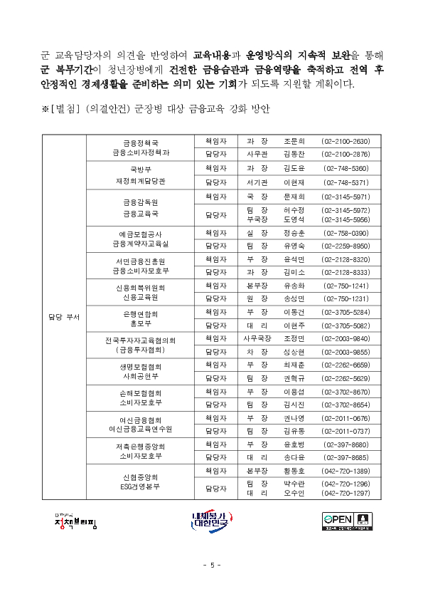 軍 복무기간이 자산을 형성하고 금융역량을 키우는 기회가 되도록 지원합니다. 이미지 5