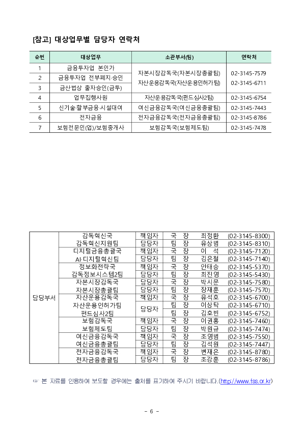 금융 인허가, 등록 사전협의 절차가 더욱 편리해집니다. 이미지 6