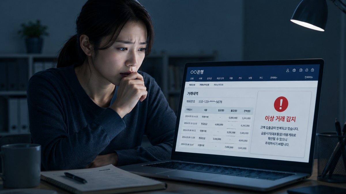 대포통장이란 무엇일까요?