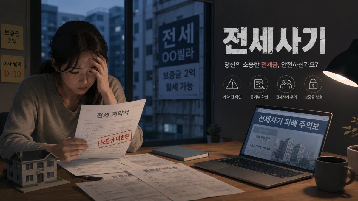 전세사기란 무엇일까요?
