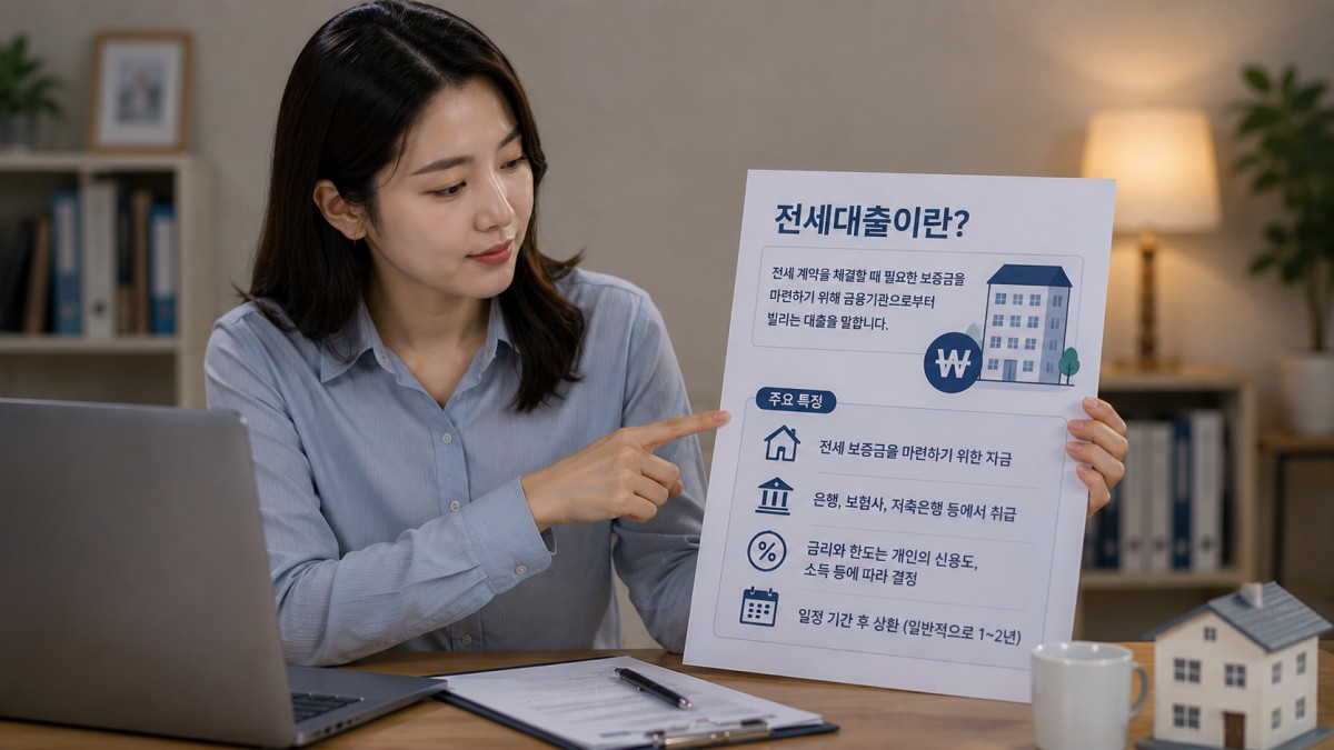 전세대출이란 무엇일까요?