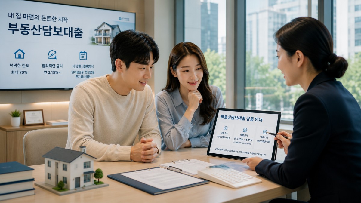 부동산담보대출이란 무엇일까요?